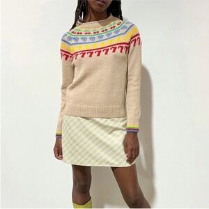Rachel Antonoff jackpot sweater NWT